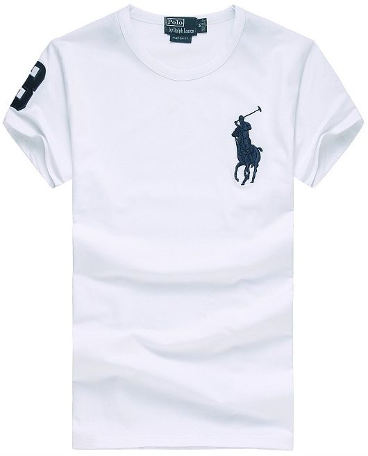 Ralph Lauren Big Polo T-Shirt White Mens